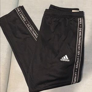 Adidas Black Joggers/Track Pants